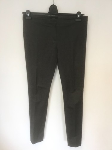 Joseph brown cotton slim - brown, leg