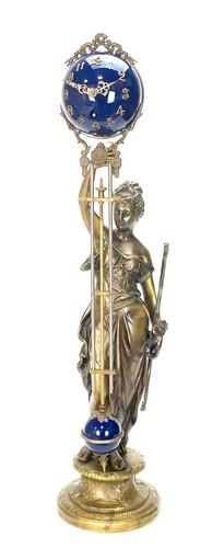 Large mystery brass lady diana - large,