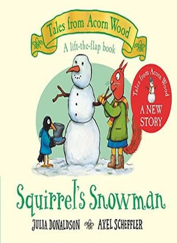 Squirrel snowman a new - snowman:,