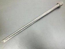 LARGE VINTAGE ALL STEEL V GOUGE VEE GOUGE CARVING CHISEL 3/4 INCH