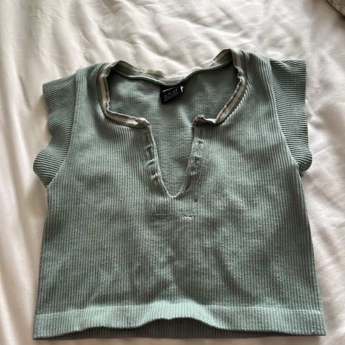 Urban outfitters green ribbed - outfitters,