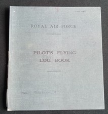 RAF-TYPHOON PILOT'S FLYING LOG