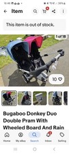 Bugaboo donkey duo double - 3, duo/double