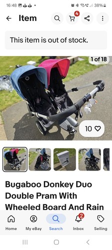 Bugaboo donkey duo double - bugaboo, 3