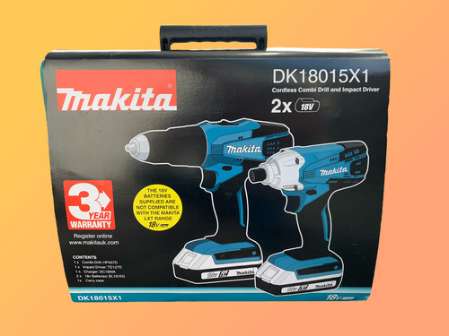 Makita combo kit cordless - makita,