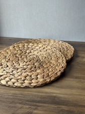 Two Beautiful eco friendly Multipurpose palm Mat For Table Tops, Home Decor