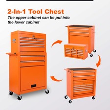 8 Drawers Rolling Tool Chest
