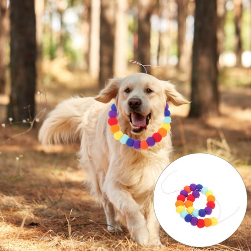 Adjustable pet collar pom - adjustable,
