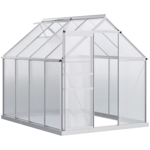 Outsunny polycarbonate walk - polycarbonate, walk-in