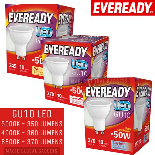 Eveready gu10 led - led, spot