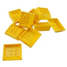 10 NEW LEGO Vehicle, Tipper Bed Small Yellow