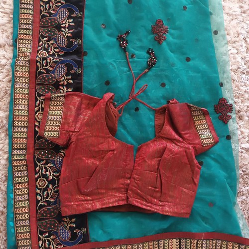 Beautiful saree with blouse - beautiful,