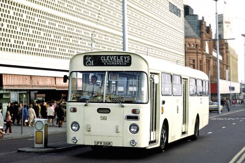 Blackpool corporation 561 - blackpool,