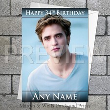 Twilight birthday card. 5x7