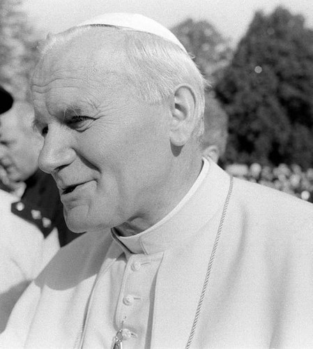 Pope john paul during his - pope,