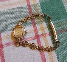 Rolled Gold Rotary Ladies Wristwatch, Vintage Ladies Watch, Working