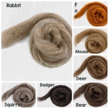 Corriedale wool sliver - corriedale,