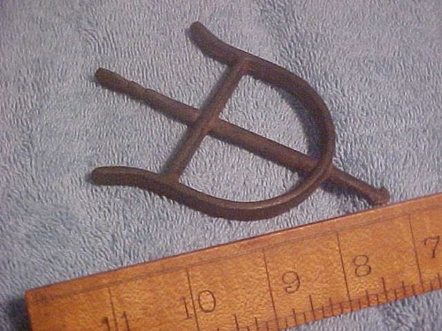 Inch old cast iron oar - ,