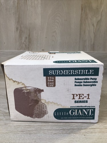 Little giant pump series - giant, pe-1