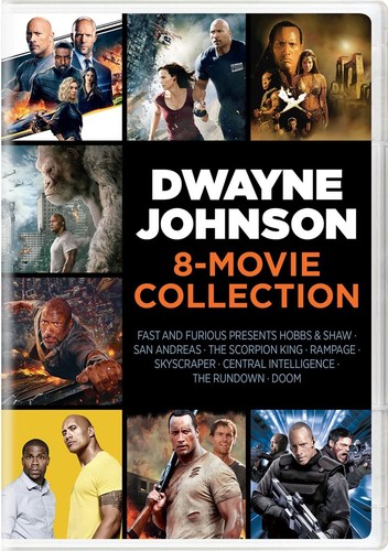 Dwayne johnson movie - dwayne, 8-movie