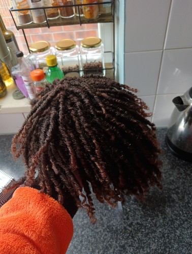 Wig dreads dark brown - dreads, colour