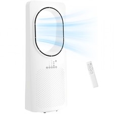 Homcom bladeless tower fan - tower,