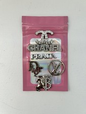5x Silver Metal Craft Charm