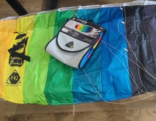HQ Symphony Beach 1.3 Sportkite, which is a dual-line kite  for beginners.