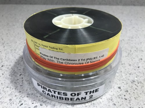 35mm movie trailer film cell - movie,