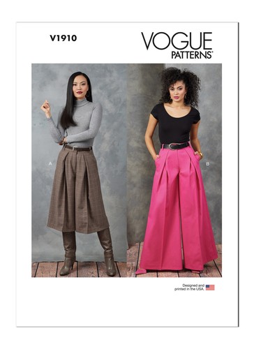 Vogue patterns v1910 pleated - patterns,
