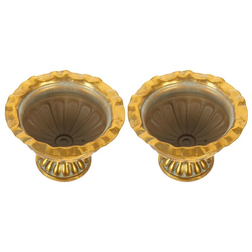 2pcs metal urn planter - 2pcs,