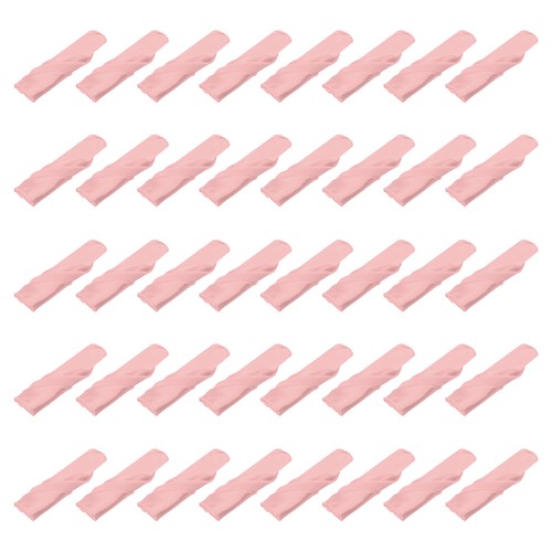 40pcs rose gold satin table - 40pcs,