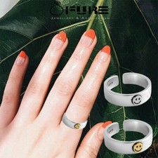 Smile Knuckle Ring Happy