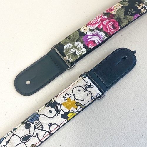 Ukulele woven fabric strap - ukulele,