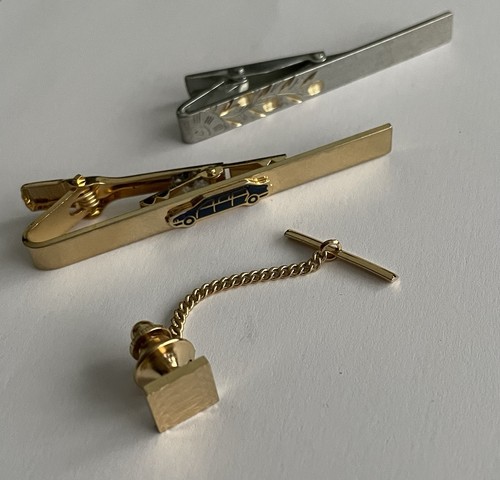 Tie clips - tie, with
