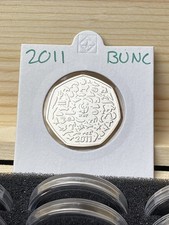 2011 WWF 50p Coin Brilliant Uncirculated Wildlife BUNC BU Royal Mint