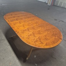 Bradley Yew Extendable Dining Table with 6 Chairs