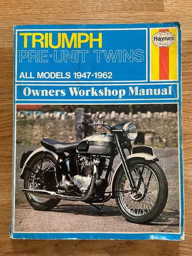 Haynes manual triumph - haynes,