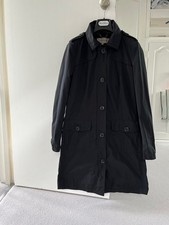 Jigsaw Black Trench Style Zip