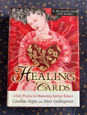 Healing Oracle cards; Mystical Healing reading cards; Archangel Raphael;