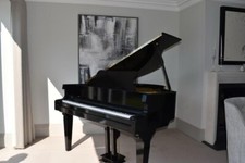 Digital Black Baby Grand Piano