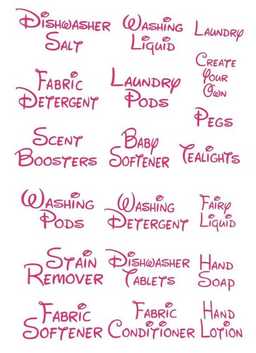 Laundry decals vinyl sticker - laundry,
