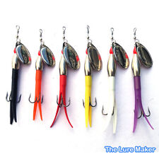 Flying C ,Bullet Head  Salmon, Seatrout Spinner Nickel 6 Colours 12g, 16g & 20g.