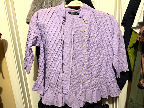 Yacco maricard purple - purple, pleated