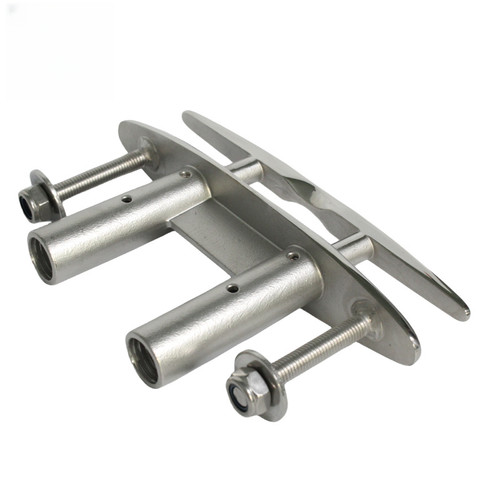 Flush mount cleat stainless - cleat,