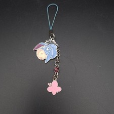 Disney Eeyore mobile phone strap charm accessory 2000s bag attachment keychain