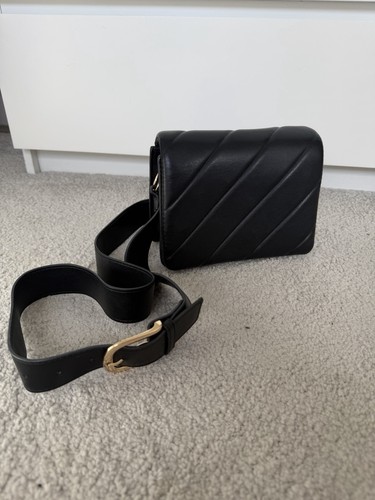 Mango black crossbody bag - mango,