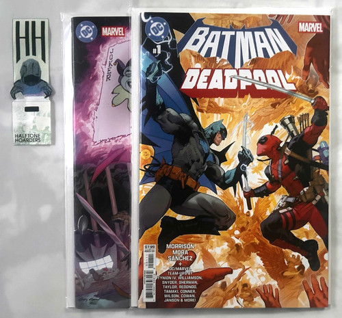 Batman deadpool covers - batman/deadpool, &