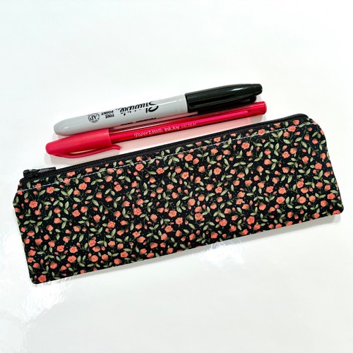 Slim floral pencil - floral, mini