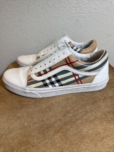 Vans old skool custom burberry - vans,